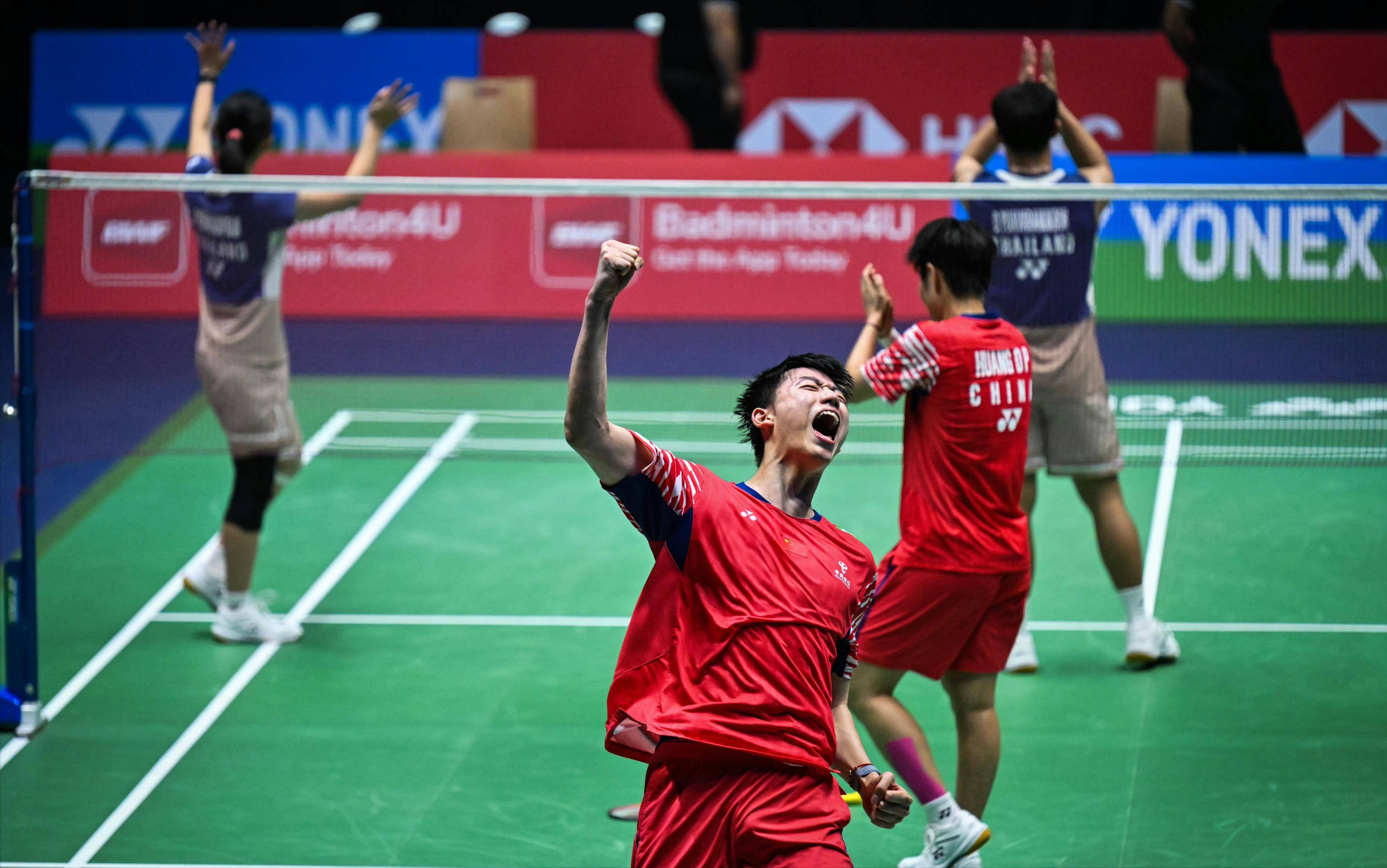 印度队横扫法国队，石宇奇刷新纪录